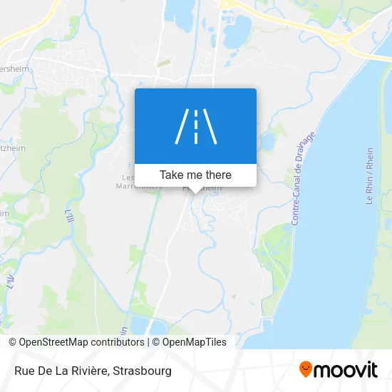 Rue De La Rivière map