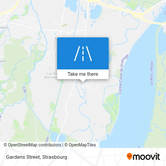 Rue Des Jardins map