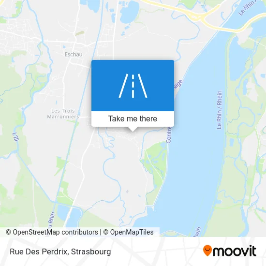 Rue Des Perdrix map
