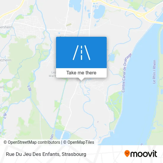 Rue Du Jeu Des Enfants map