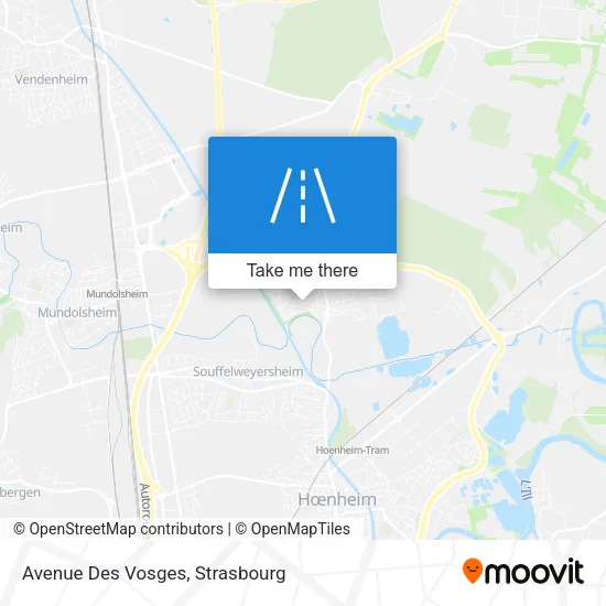 Avenue Des Vosges map