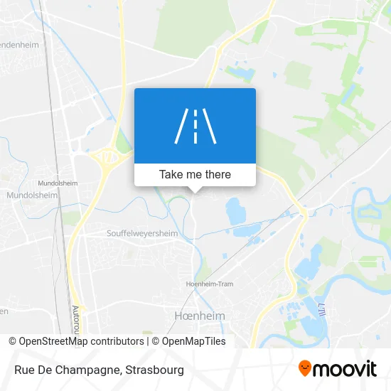 Rue De Champagne map