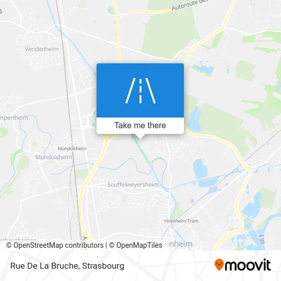 Rue De La Bruche map