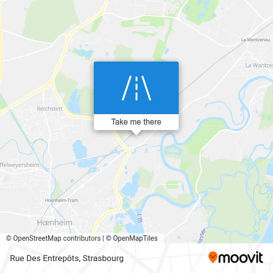 Rue Des Entrepôts map