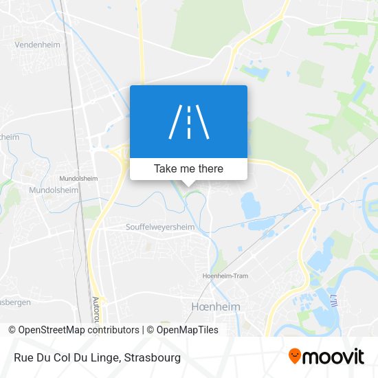 Rue Du Col Du Linge map