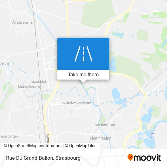 Rue Du Grand-Ballon map