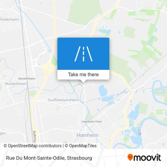 Rue Du Mont-Sainte-Odile map