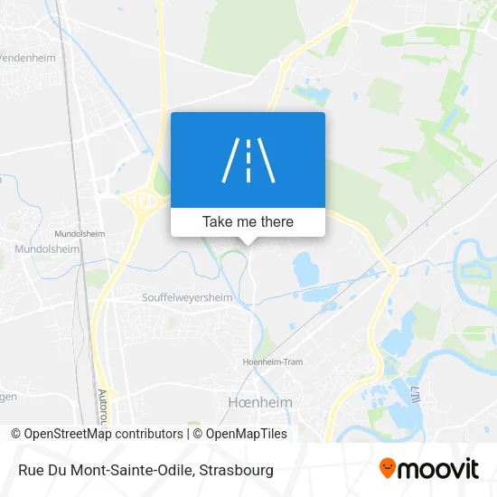 Rue Du Mont-Sainte-Odile map