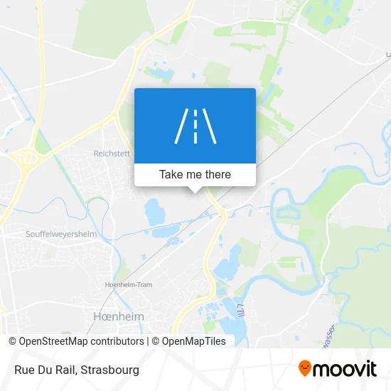 Rue Du Rail map