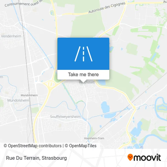 Rue Du Terrain map