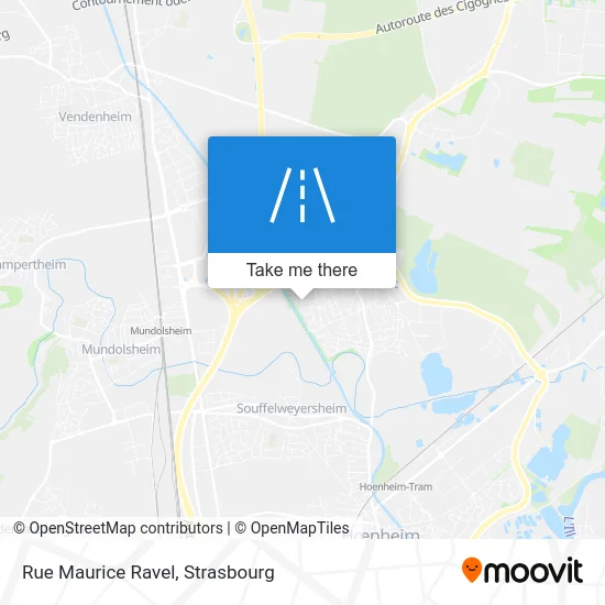 Rue Maurice Ravel map