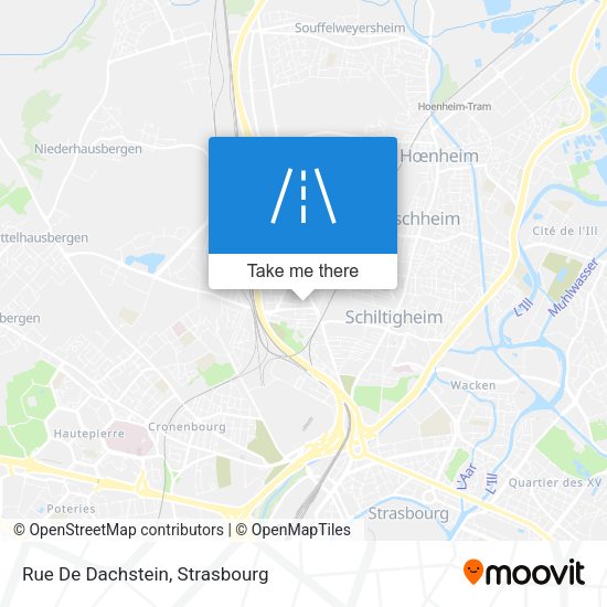 Rue De Dachstein map