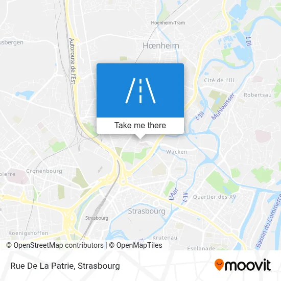 Rue De La Patrie map