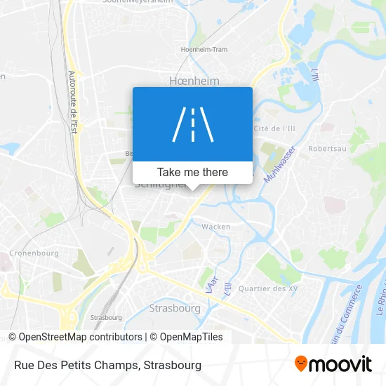 Rue Des Petits Champs map