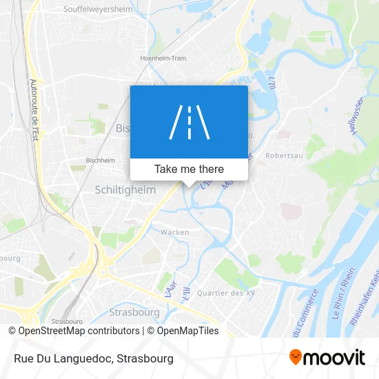 Rue Du Languedoc map