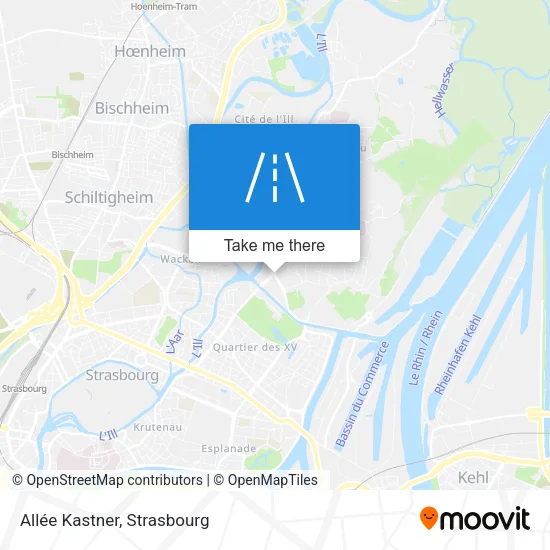 Allée Kastner map