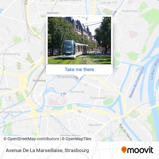 Avenue De La Marseillaise map