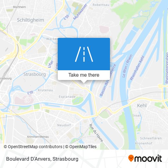 Boulevard D'Anvers map