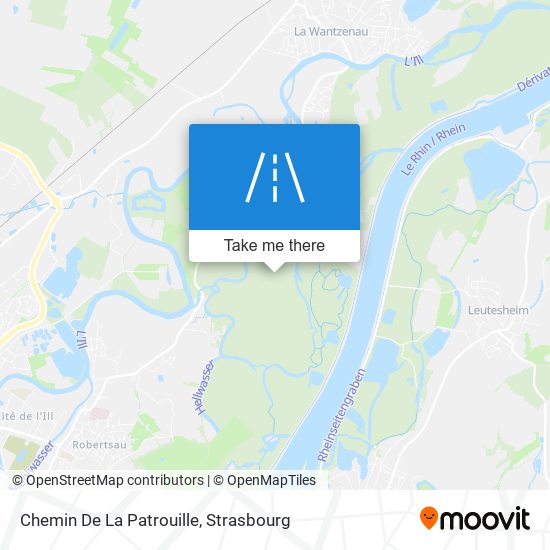 Chemin De La Patrouille map