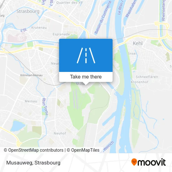 Musauweg map