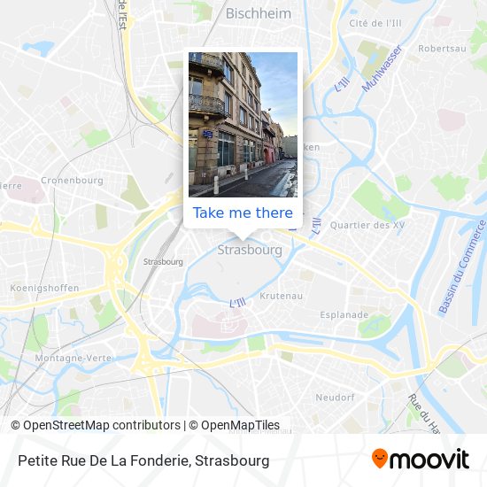 Petite Rue De La Fonderie map