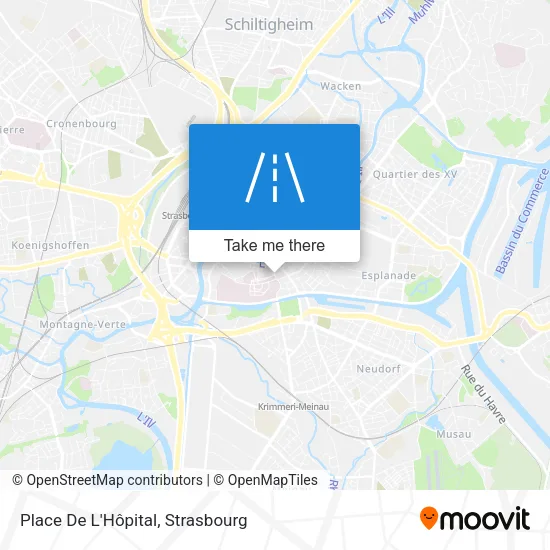 Place De L'Hôpital map