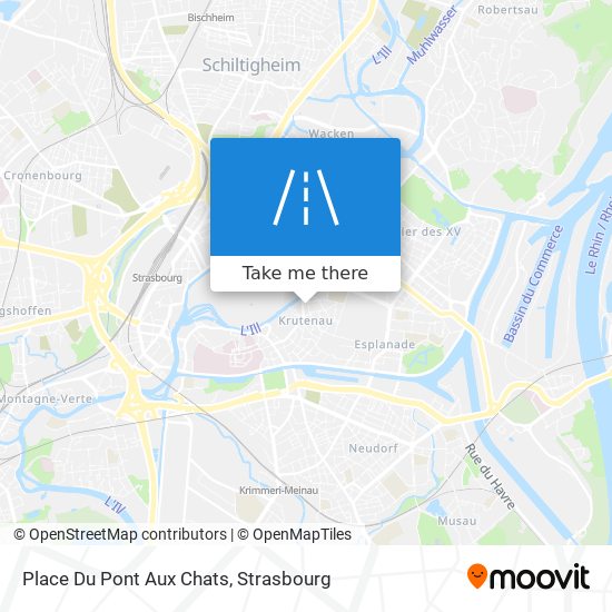 Place Du Pont Aux Chats map