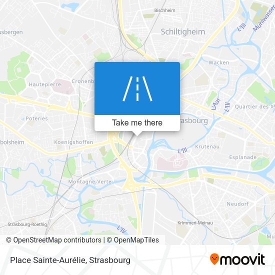 Place Sainte-Aurélie map
