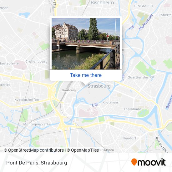Pont De Paris map