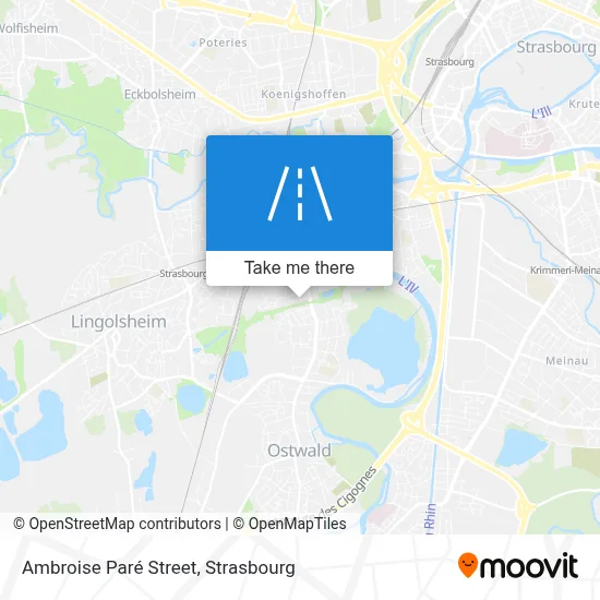 Rue Ambroise Paré map