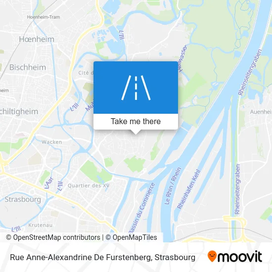 Rue Anne-Alexandrine De Furstenberg map