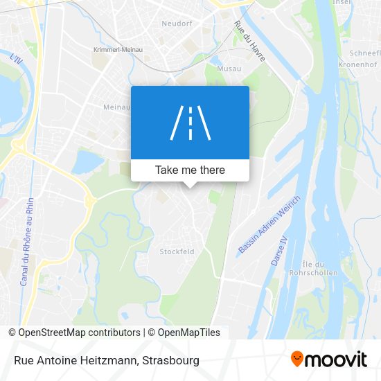 Rue Antoine Heitzmann map