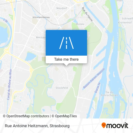 Rue Antoine Heitzmann map