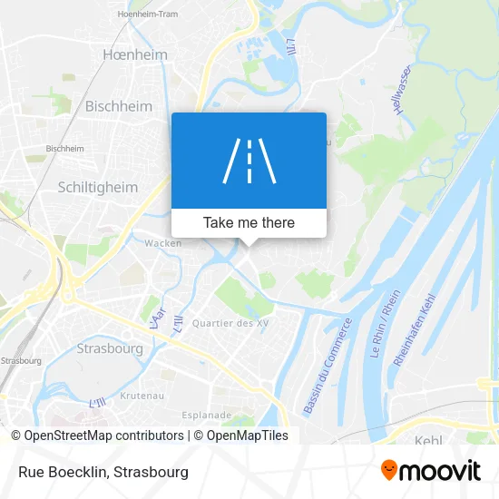 Rue Boecklin map