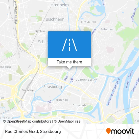 Rue Charles Grad map