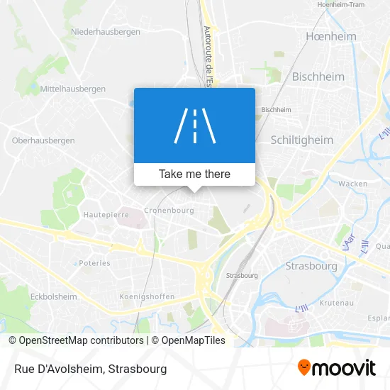 Rue D'Avolsheim map