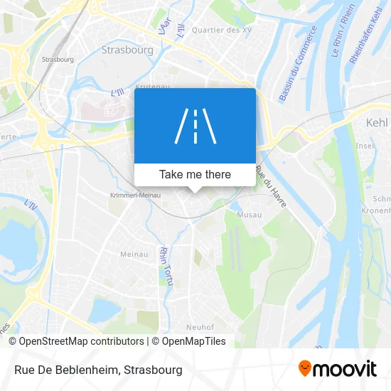Rue De Beblenheim map