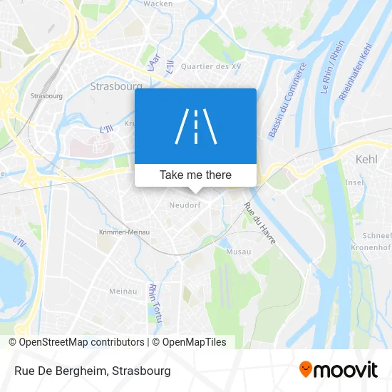 Rue De Bergheim map