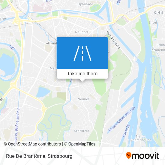 Rue De Brantôme map