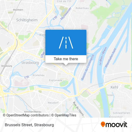 Rue De Bruxelles map