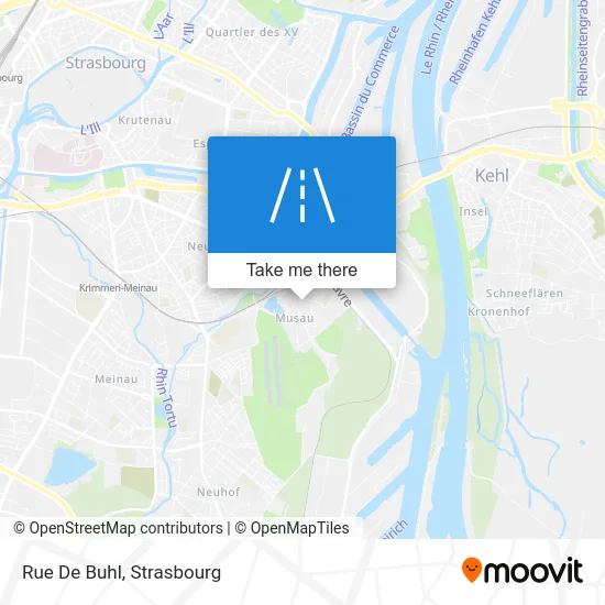 Rue De Buhl map
