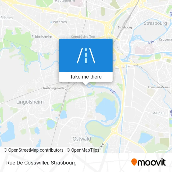 Rue De Cosswiller map