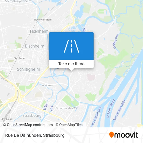 Rue De Dalhunden map