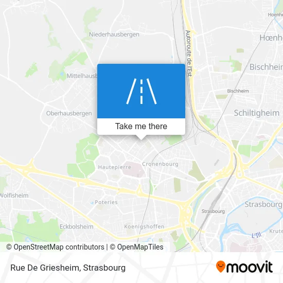 Rue De Griesheim map