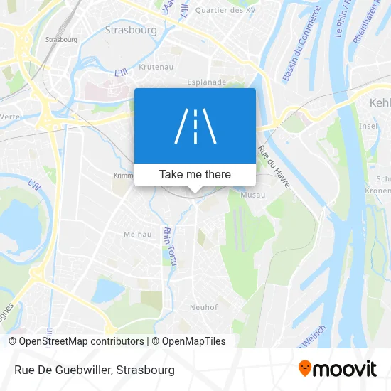 Rue De Guebwiller map