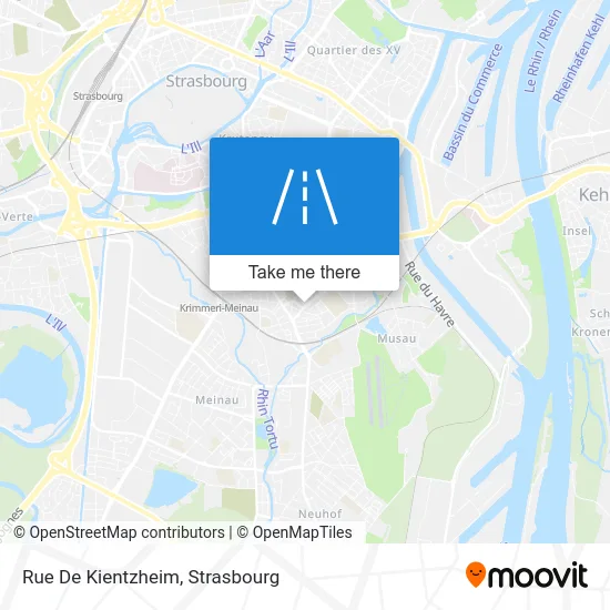 Rue De Kientzheim map