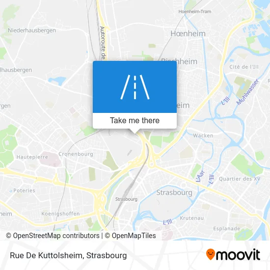 Rue De Kuttolsheim map