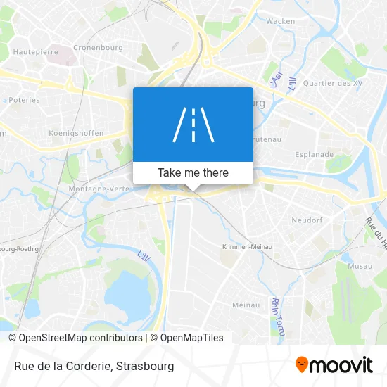 Rue De La Corderie map