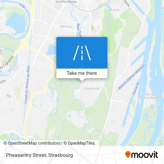 Rue De La Faisanderie map