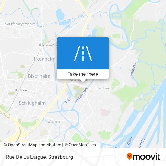 Rue De La Largue map